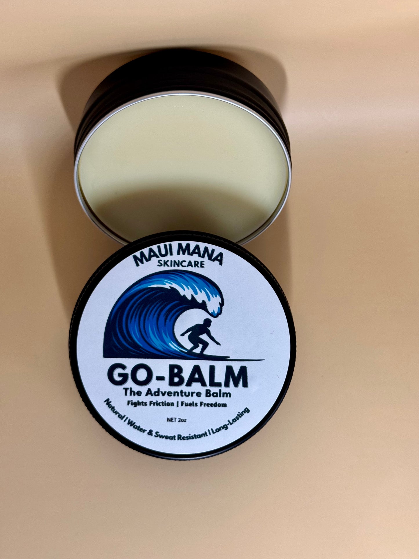 Go-Balm—>Fights Friction•Fuels Freedom (2oz)