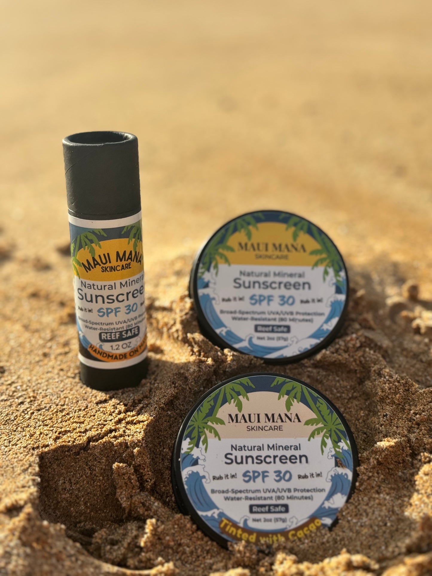 Reef-Safe Mineral Sunscreen (2oz)