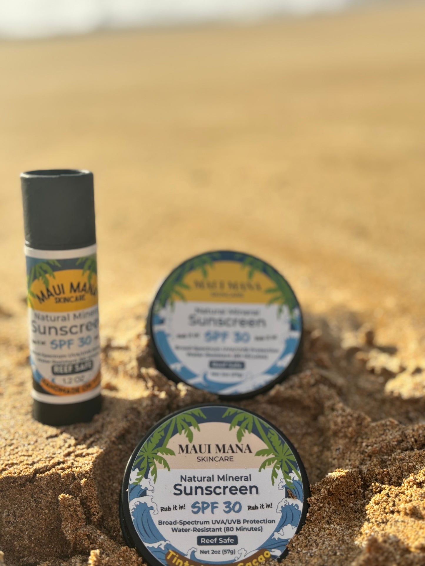 Tinted Reef-Safe Mineral Sunscreen (2oz)